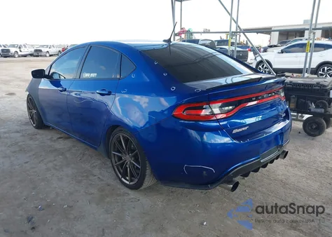2014 Dodge Dart Sxt из США, поврежденный, VIN 1C3CDFBB7ED776309
